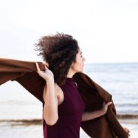 BUFANDY | Sjaal Solid - Bronze 7